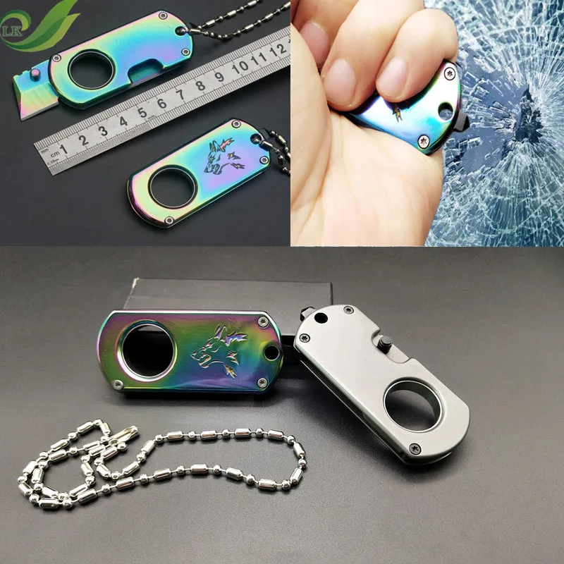 Portable Ring Knife Ring Knife Mini Finger Tiger Knife EDC Tool Knife Multi-function Tool Outdoor Self-defense Folding Knife
Portable Ring Knife Ring Knife Mini Finger Tiger Knife EDC Tool Knife Multi-function Tool Outdoor Self-defense Folding Knife