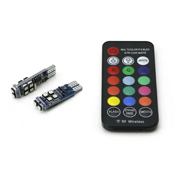 Bulbs Lights Remote Control For Car Parking Lights Colorful Multi-Color 168 194 T10
Bulbs Lights Remote Control For Car Parking Lights Colorful Multi-Color 168 194 T10