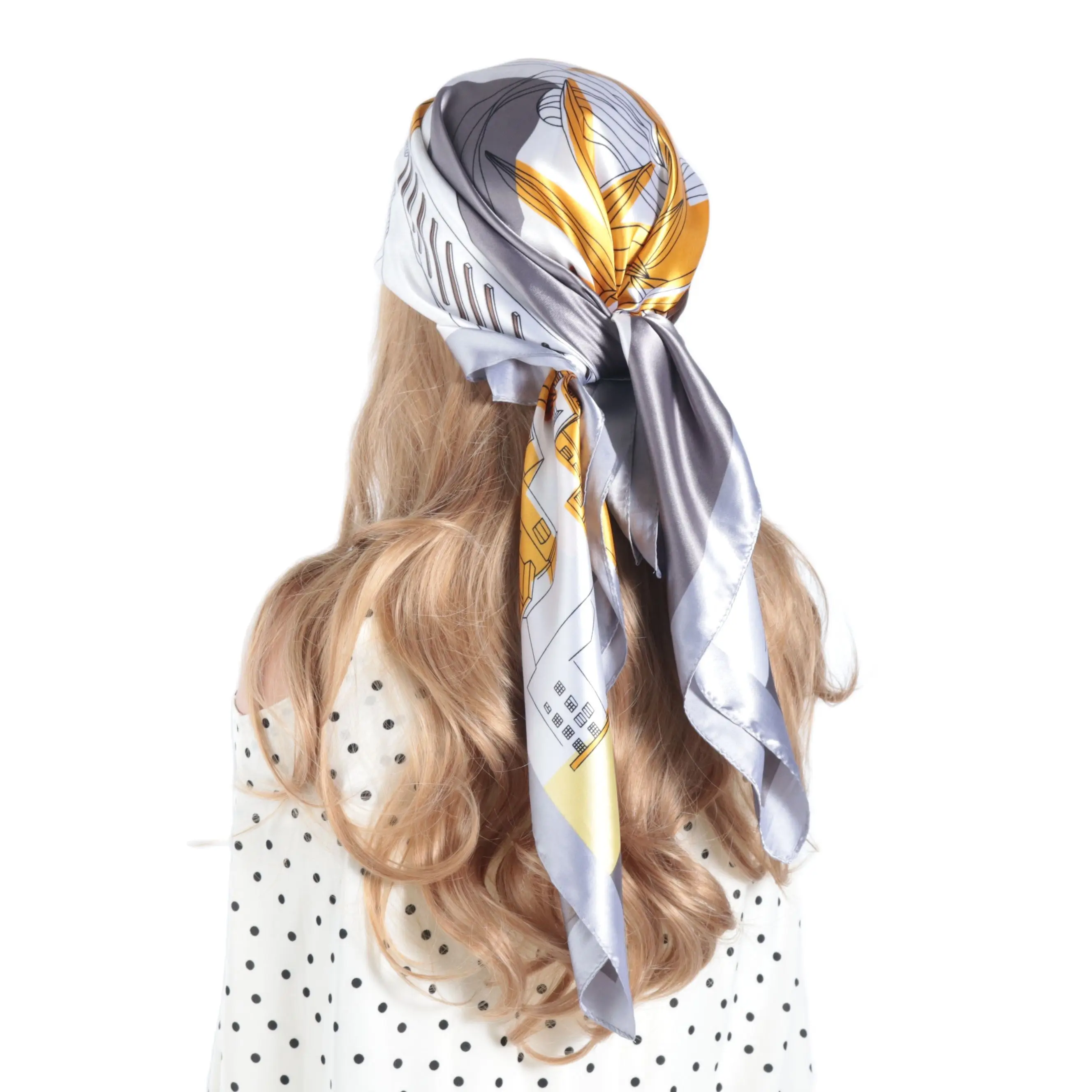Silk Scarf Spring and Summer New Style Accessories Foulard Satin Bandana Cheveux Neckerchief Hijab Head Scarves Designer
Silk Scarf Spring and Summer New Style Accessories Foulard Satin Bandana Cheveux Neckerchief Hijab Head Scarves Designer