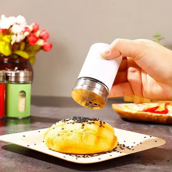 Spice Bottle Cooking Spice Container Storage for Kitchen Stainless steel seasoning bottle seasoning jar new
Spice Bottle Cooking Spice Container Storage for Kitchen Stainless steel seasoning bottle seasoning jar new