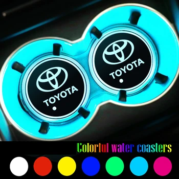 Car Logo Luminous Light LED Drink Coaster Anti Slip for Toyota Crown Corolla Camry Prius Yaris Rav4 Hilux CHR Auris Avensis Aygo
Car Logo Luminous Light LED Drink Coaster Anti Slip for Toyota Crown Corolla Camry Prius Yaris Rav4 Hilux CHR Auris Avensis Aygo