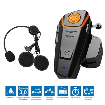 Waterproof BT-S2 Multi BT Interphone 1000M Motorcycle Bluetooth Helmet Intercom
Waterproof BT-S2 Multi BT Interphone 1000M Motorcycle Bluetooth Helmet Intercom