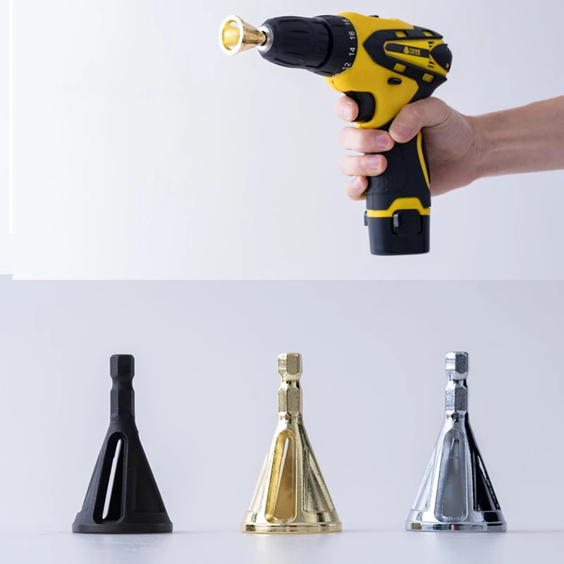 Junejour 1Pc Stainless Steel Deburring Hexagon/Triangle Shank External Chamfer Tool High Strength Hardness Drill Bit Remove Burr
Junejour 1Pc Stainless Steel Deburring Hexagon/Triangle Shank External Chamfer Tool High Strength Hardness Drill Bit Remove Burr