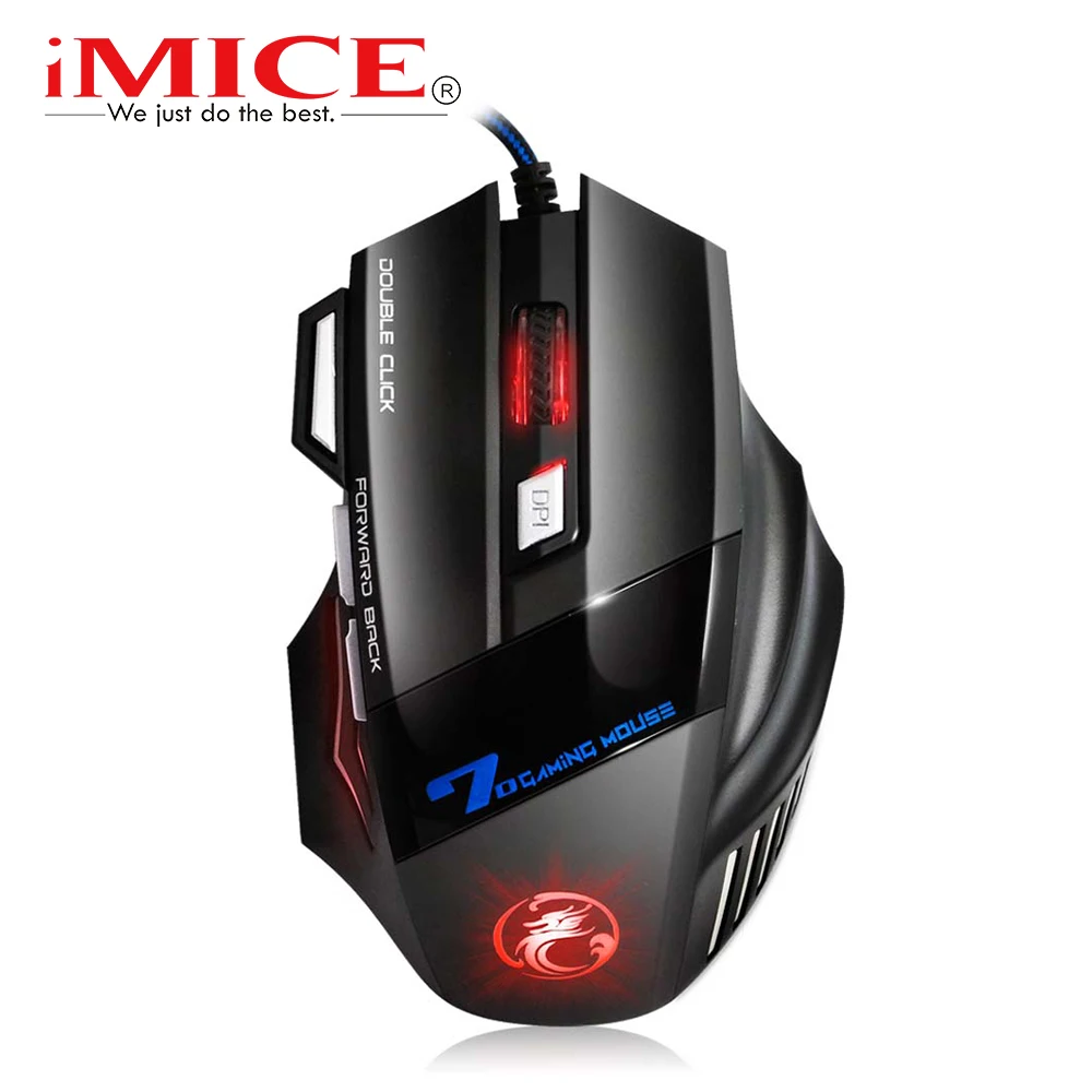 Gaming Mouse Computer Game Mouse Ergonomic Wired Gamer Mice 5500 DPI Silent Mouse Optical Backlight PC Mause 7 Button For Laptop
Gaming Mouse Computer Game Mouse Ergonomic Wired Gamer Mice 5500 DPI Silent Mouse Optical Backlight PC Mause 7 Button For Laptop
