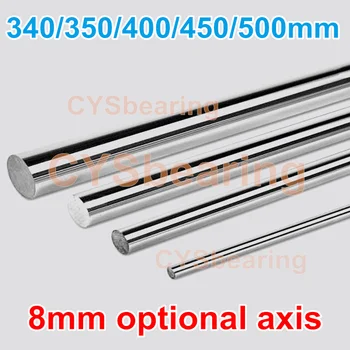 4pcs 8mm 340mm 350mm 400mm 450mm 500mm shaft Rail Cylinder Chrome Plated hardend Smooth Linear Rods axis 3d printer cnc part
4pcs 8mm 340mm 350mm 400mm 450mm 500mm shaft Rail Cylinder Chrome Plated hardend Smooth Linear Rods axis 3d printer cnc part