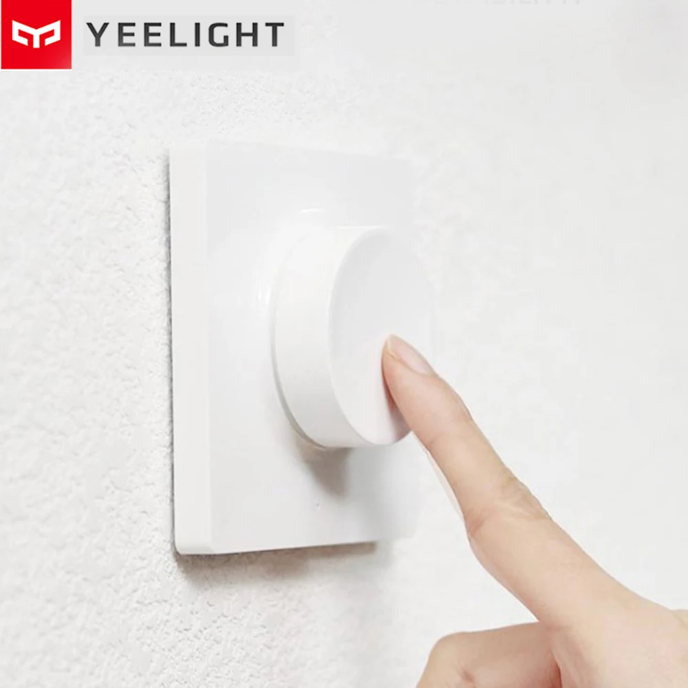 Yeelight Bluetooth Smart Dimmer Switch Standard Edition Wireless BLE4.2 Light Switch for Ceiling Lamp Wall Pasted Remote Control
Yeelight Bluetooth Smart Dimmer Switch Standard Edition Wireless BLE4.2 Light Switch for Ceiling Lamp Wall Pasted Remote Control