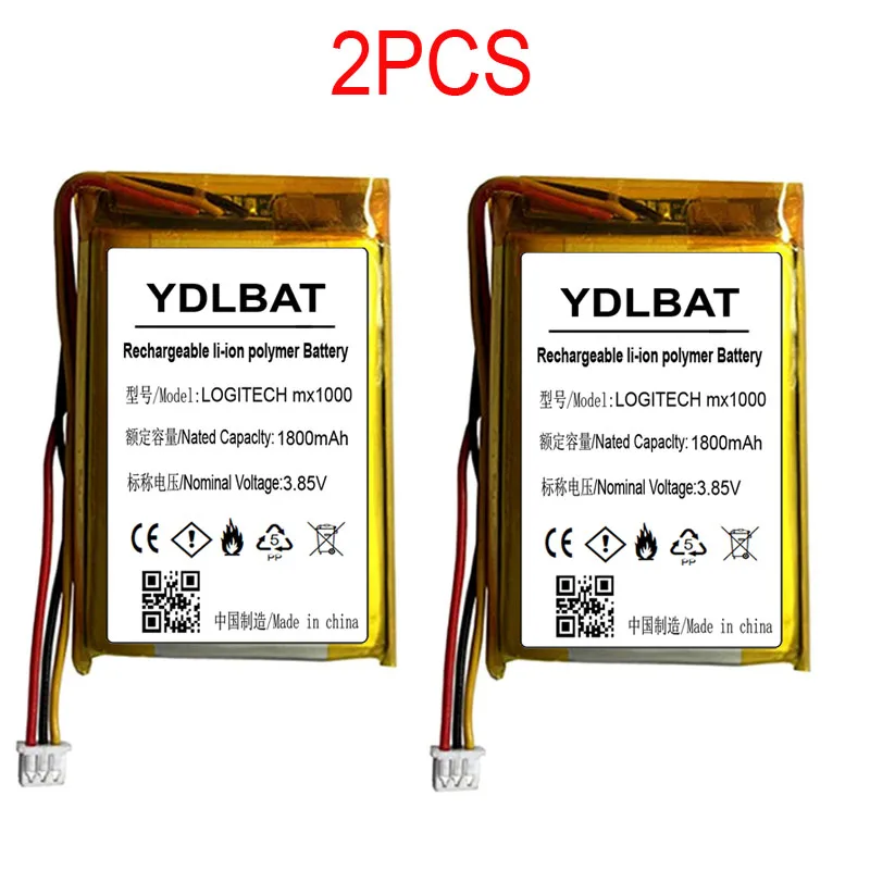 2PCS L-LB2 Battery for Logitech mx1000 MX 1000 M-RAG97 wireless mouse in stock | Мобильные телефоны и аксессуары