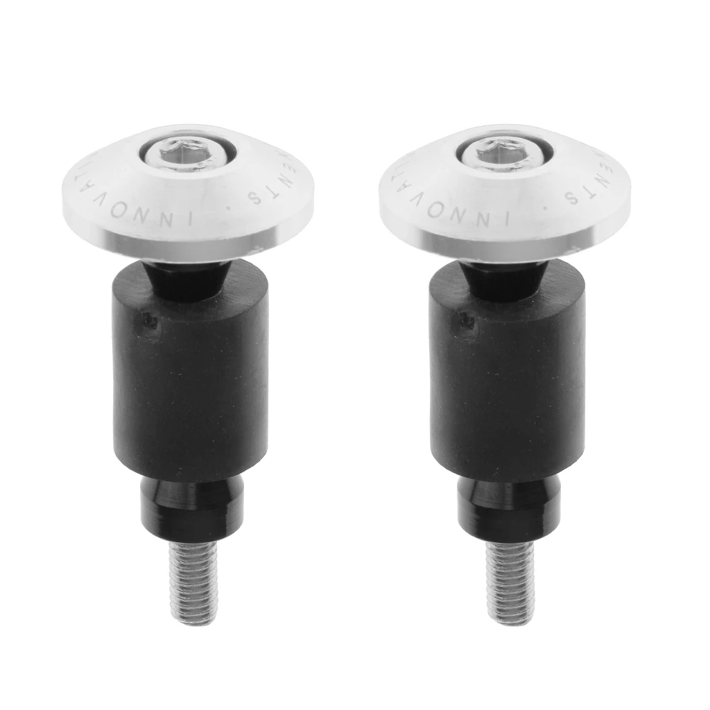 Silver Universal 22mm Motorcycle Handlebar End Caps Plugs Road Racing Bike Silver Universal 22mm Motorcycle Handlebar End Caps Plugs Road Racing Bike