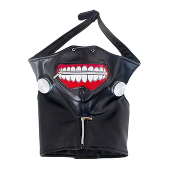 High Quality Tokyo Ghoul 2 Kaneki Ken Mask Adjustable Zipper Masks PU Leather Cool Mask Blinder Anime Cosplay
High Quality Tokyo Ghoul 2 Kaneki Ken Mask Adjustable Zipper Masks PU Leather Cool Mask Blinder Anime Cosplay