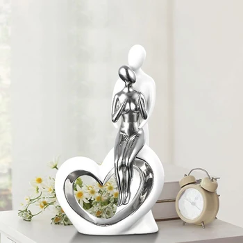 Modern Ceramic Couples Creative Furnishing Articles Figurines & Miniatures Crafting Art Wedding Home Decoration Accessories
Modern Ceramic Couples Creative Furnishing Articles Figurines & Miniatures Crafting Art Wedding Home Decoration Accessories