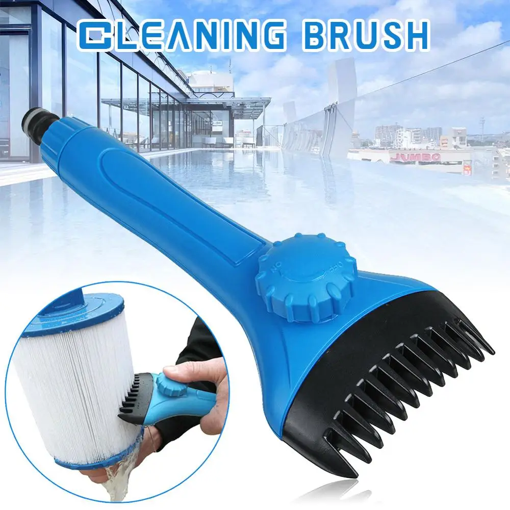 Mini Handheld Swimming Pool Filter Cleaner Clean Brush Swimming Pool Cleaning Accessories PVC for Clean The Filter
Mini Handheld Swimming Pool Filter Cleaner Clean Brush Swimming Pool Cleaning Accessories PVC for Clean The Filter
