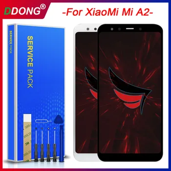 AAA Quality For Xiaomi A2 MiA2 6X LCD+Frame Lcd Display Screen Replacement Digitizer Assembly