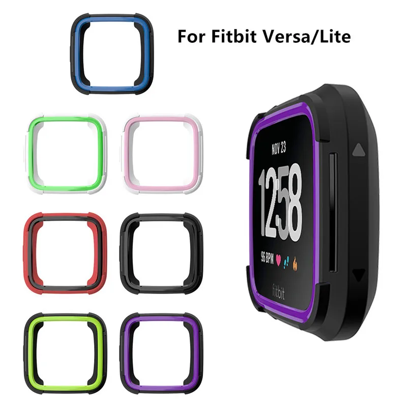 TPU+PC Watch Case Frame Cover For Fitbit Versa/Lite Watches Accessories Protective Case Screen Protection For Fitbit Versa/Lite
TPU+PC Watch Case Frame Cover For Fitbit Versa/Lite Watches Accessories Protective Case Screen Protection For Fitbit Versa/Lite