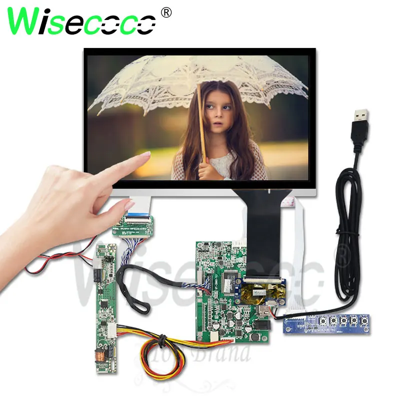 10.1 inch touch screen for Raspberry laptop automotive display 1280*720 IPS with VGA HDMI driver board DJ101IA-07A 750 Luminance
10.1 inch touch screen for Raspberry laptop automotive display 1280*720 IPS with VGA HDMI driver board DJ101IA-07A 750 Luminance