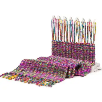 Scarf Knitting Machine Knitting Loom Knit Hobby Tool Kits with Knitting Wool Yarn Child Educational Toys Craft Needlework Gift
Scarf Knitting Machine Knitting Loom Knit Hobby Tool Kits with Knitting Wool Yarn Child Educational Toys Craft Needlework Gift