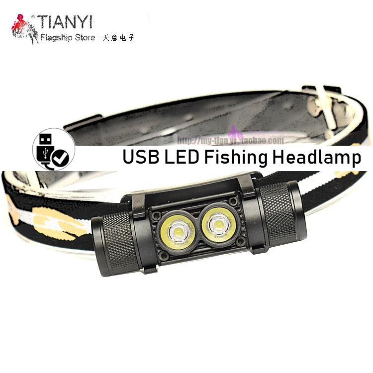 Activefire 5000lumens XM-L2 LED Mini Headlamp 6-Mode USB Rechargeable Headlight Camping Flashlight Hunting Head Torch
Activefire 5000lumens XM-L2 LED Mini Headlamp 6-Mode USB Rechargeable Headlight Camping Flashlight Hunting Head Torch
