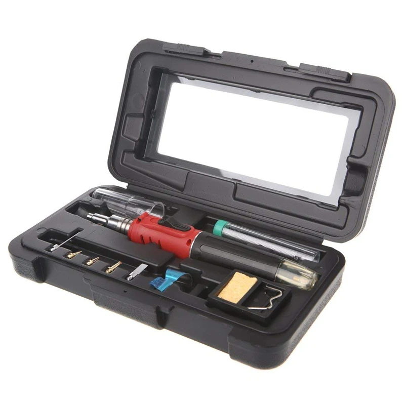 10 In 1 HS-1115K Butane Gas Soldering Iron Set For Welding Torch Tool HT-1934K SC
10 In 1 HS-1115K Butane Gas Soldering Iron Set For Welding Torch Tool HT-1934K SC