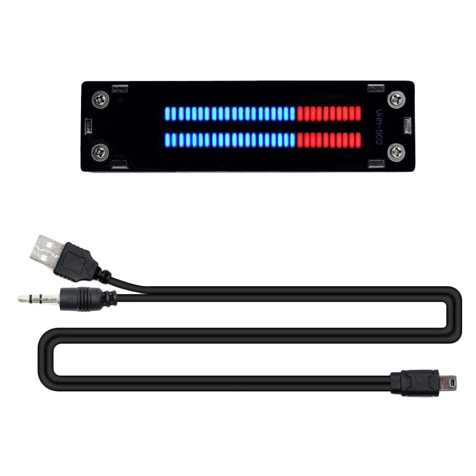 VHM-902 Mini Dual 30 Level Indicator VU Meter Stereo Amplifier Board with AGC Mode DIY Kit
VHM-902 Mini Dual 30 Level Indicator VU Meter Stereo Amplifier Board with AGC Mode DIY Kit