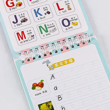 4books Groove Practice Copybook Children's Calligraphy Digital Alphabet Copybook Full Set Beginner Copybook Calligraphy Painting
4books Groove Practice Copybook Children's Calligraphy Digital Alphabet Copybook Full Set Beginner Copybook Calligraphy Painting