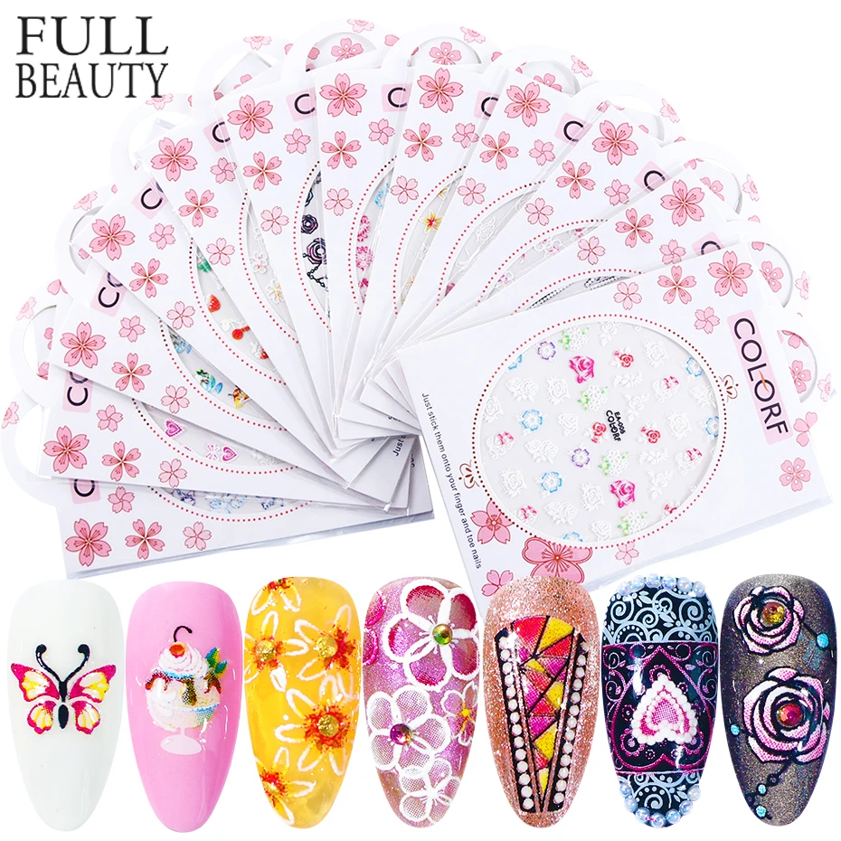 5D Embossed Nails Sticker Art Empaistic Engraved Flower Fruit Butterfly Nail Design Quickdrying Nail Decals Manicure CHEA002-035
5D Embossed Nails Sticker Art Empaistic Engraved Flower Fruit Butterfly Nail Design Quickdrying Nail Decals Manicure CHEA002-035