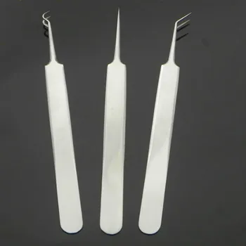 3 Pcs/lot Acne Needle Tweezers Blackhead Blemish Pimples Removal Pointed Bend Gib Head Face Care Tools Comedone Acne Extractor
3 Pcs/lot Acne Needle Tweezers Blackhead Blemish Pimples Removal Pointed Bend Gib Head Face Care Tools Comedone Acne Extractor