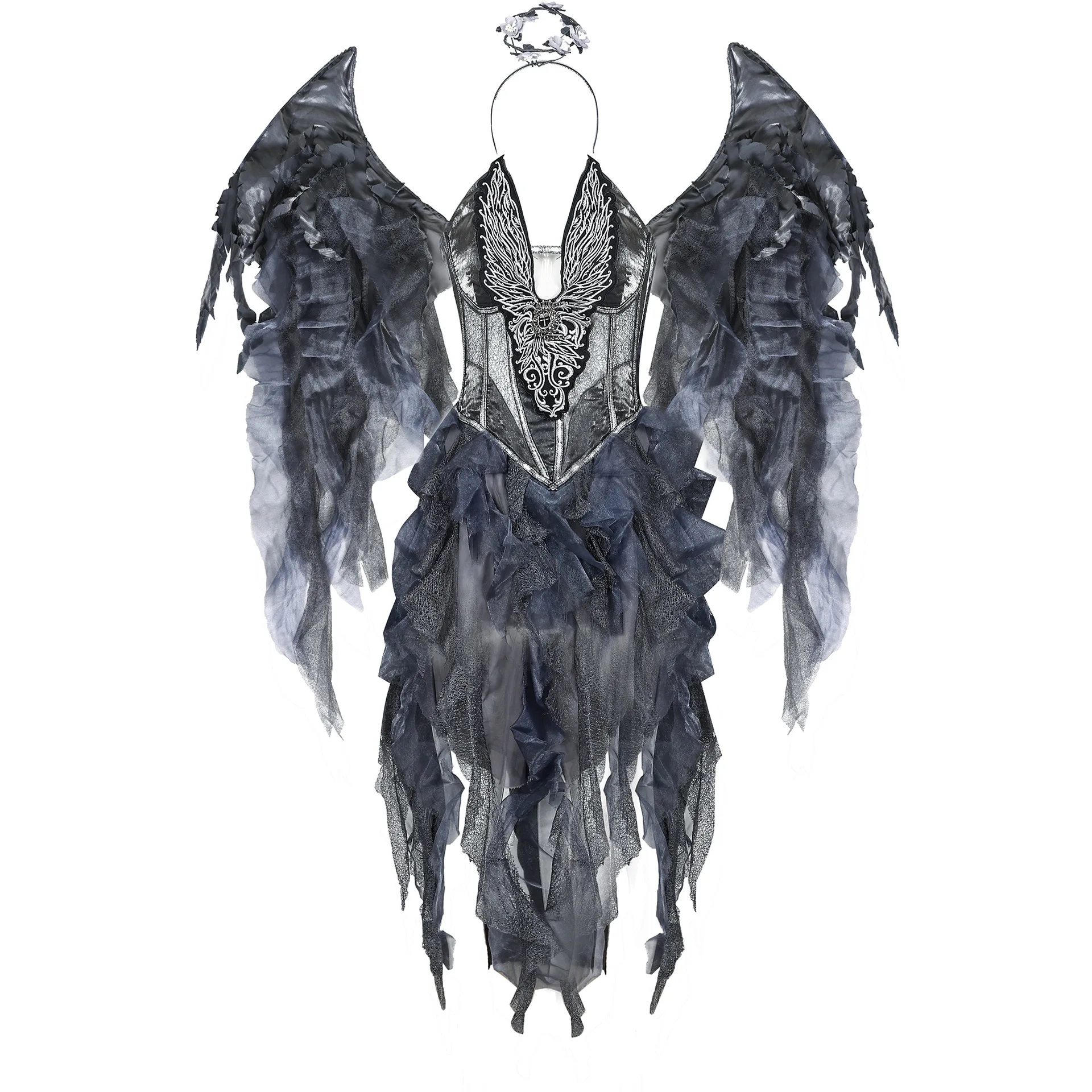 M-XL Xibeimeng New Halloween Dark Angel Costume Cosplay Ghost Festival Stage Costume halloween costumes for women
M-XL Xibeimeng New Halloween Dark Angel Costume Cosplay Ghost Festival Stage Costume halloween costumes for women