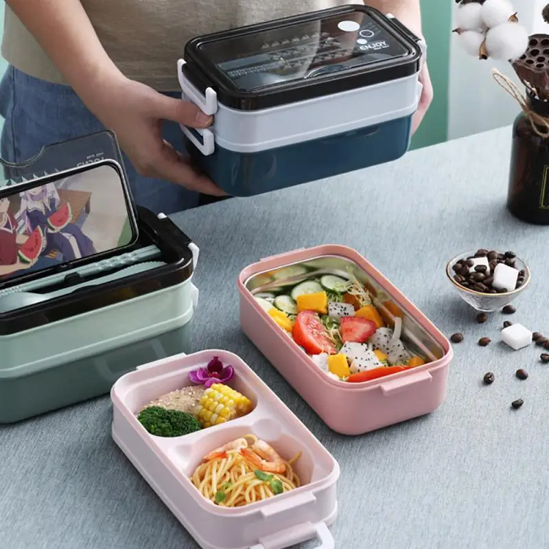 Stainless Steel Insulated Lunch Box Student School Multi-Layer Lunch Box Tableware Bento Food Storage Container Breakfast Box
Stainless Steel Insulated Lunch Box Student School Multi-Layer Lunch Box Tableware Bento Food Storage Container Breakfast Box