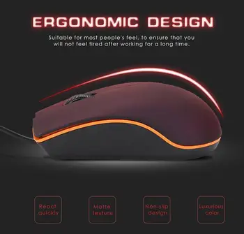 Wired Optical Gaming Mouse Computer USB Mouse Gaming Mouse Optical for Computer PC Laptop Office Home Desktop Business Mini
Wired Optical Gaming Mouse Computer USB Mouse Gaming Mouse Optical for Computer PC Laptop Office Home Desktop Business Mini