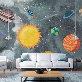 Custom Wallpaper 3D Hand-painted Space Children's Room Murals PVC Self-Adhesive Waterproof Removable Wall Stickers 3D Home Decor
Custom Wallpaper 3D Hand-painted Space Children's Room Murals PVC Self-Adhesive Waterproof Removable Wall Stickers 3D Home Decor