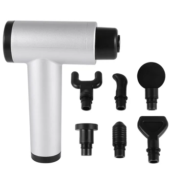 Electric Muscle Massage Gun Deep Tissue Massager Therapy Gun Exercising Muscle Pain Relief Body Shaping With Bag
Electric Muscle Massage Gun Deep Tissue Massager Therapy Gun Exercising Muscle Pain Relief Body Shaping With Bag