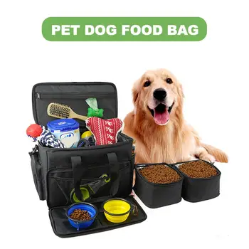 Dog Food Storage Bag Soft Sided Pet Travel Organizer Tote Expandable Large-capacity Items Carrier
Dog Food Storage Bag Soft Sided Pet Travel Organizer Tote Expandable Large-capacity Items Carrier