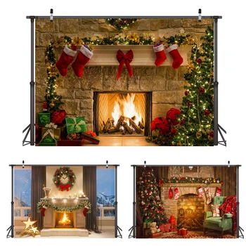 1Pc Creative 3D Christmas Tree Fireplace Photography Background String Light Wall Backdrops
1Pc Creative 3D Christmas Tree Fireplace Photography Background String Light Wall Backdrops