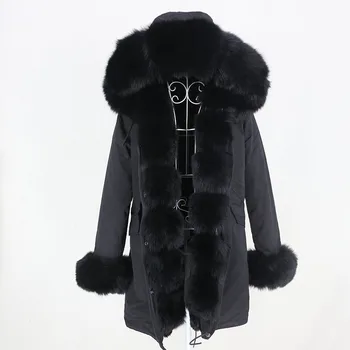 Sale OFTBUY 2020 Winter Jacket Women Real Fur Coat Natural Fox Raccoon Fur Collar Hood Streetwear Outerwear Parka Thick Warm
Sale OFTBUY 2020 Winter Jacket Women Real Fur Coat Natural Fox Raccoon Fur Collar Hood Streetwear Outerwear Parka Thick Warm