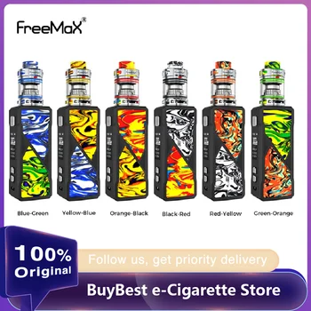 New Freemax Maxus Max 100W TC Kit W/ Fireluke 3 Tank Capacity 5ml Adopts FM COILTECH 4.0 W/ Military Grade SS904L & Thread 510
New Freemax Maxus Max 100W TC Kit W/ Fireluke 3 Tank Capacity 5ml Adopts FM COILTECH 4.0 W/ Military Grade SS904L & Thread 510