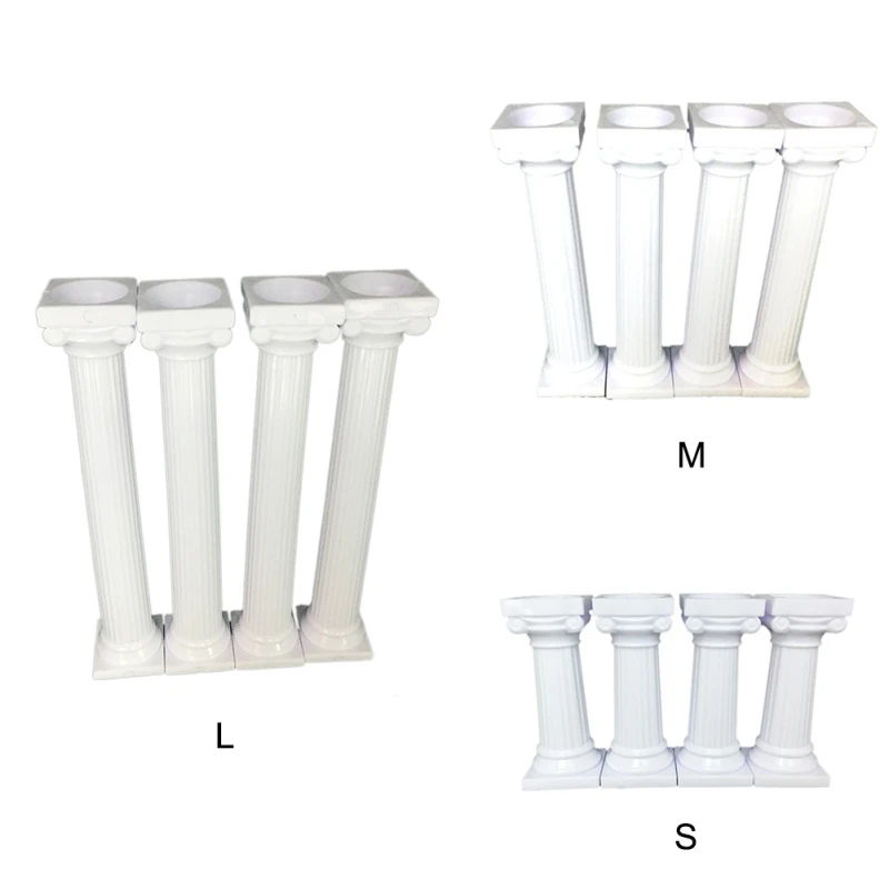 4PCS Large Roman Column Multi-layer Cake lightweight Support Column For Wedding Party Cake Decoration Cake Decoration
4PCS Large Roman Column Multi-layer Cake lightweight Support Column For Wedding Party Cake Decoration Cake Decoration