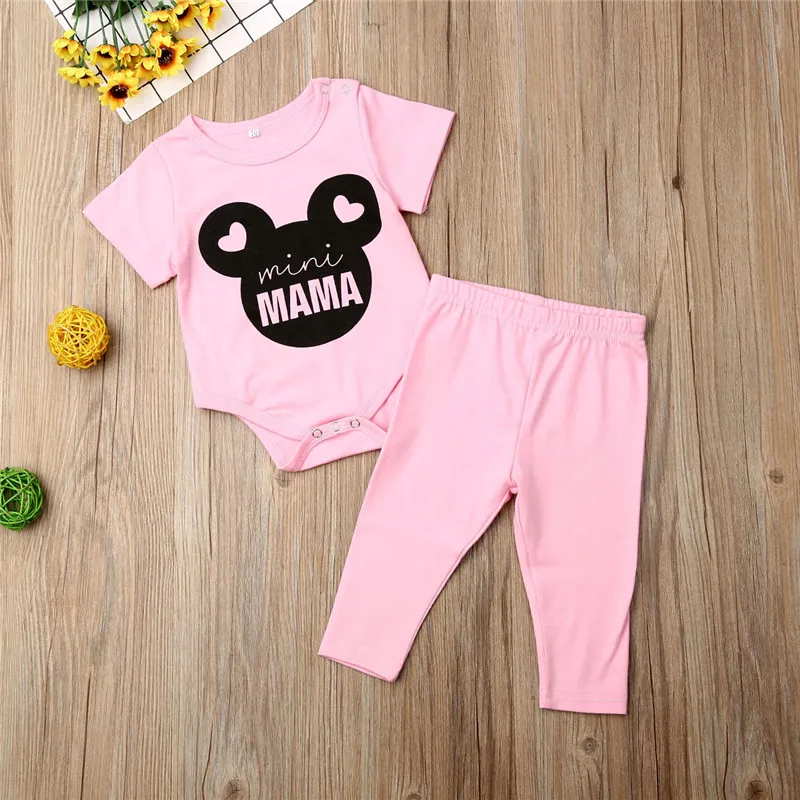 Minnie Cartoon Mouse Newborn Baby Girl Clothing Set Summer Kids Clothes Tops+Pants Children's Set
Minnie Cartoon Mouse Newborn Baby Girl Clothing Set Summer Kids Clothes Tops+Pants Children's Set