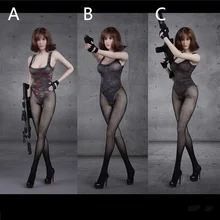 FG068 1/6 Female Clothes Seamless Tights Camouflage Swimsuit Stockings Three-colors Suits for 12 Inch Action Figure Dolls
FG068 1/6 Female Clothes Seamless Tights Camouflage Swimsuit Stockings Three-colors Suits for 12 Inch Action Figure Dolls