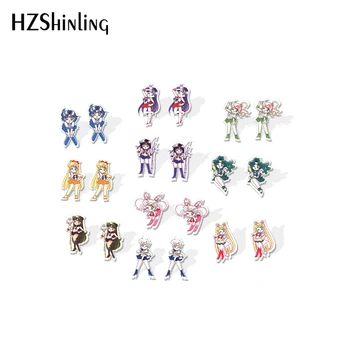 2020 New Sailor Moon Stud Earring Sailor Mercury Jupiter Mars Acrylic Earrings Epoxy Jewelry Shrinky dinks Earring
2020 New Sailor Moon Stud Earring Sailor Mercury Jupiter Mars Acrylic Earrings Epoxy Jewelry Shrinky dinks Earring