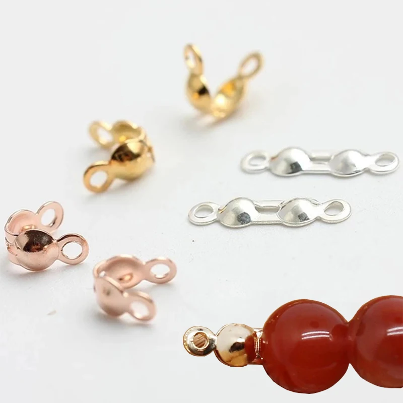 200pcs Connector Clasp Fitting Ball Chain Calotte End Crimps Beads Bracelets Connector Clasp Components Diy For Jewelry Making
200pcs Connector Clasp Fitting Ball Chain Calotte End Crimps Beads Bracelets Connector Clasp Components Diy For Jewelry Making