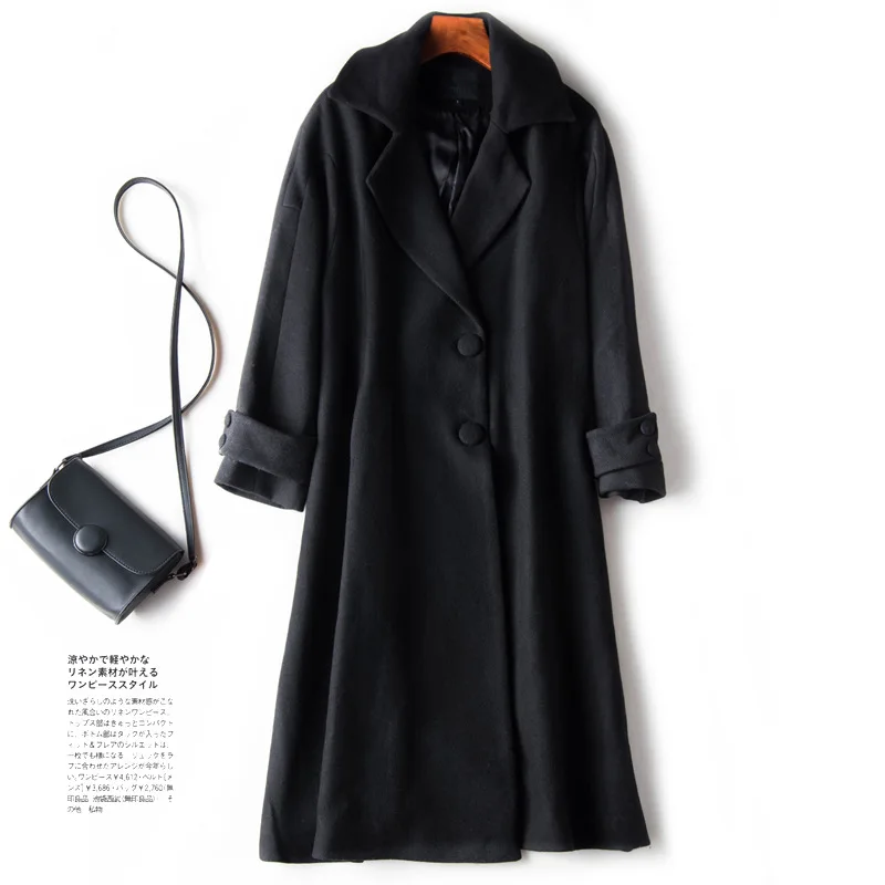 Woolen Jacket Women's Autumn And Winter 2019 New Style Winter Europe And America Large Size WOMEN'S Windbreaker Mid-length Thick
Woolen Jacket Women's Autumn And Winter 2019 New Style Winter Europe And America Large Size WOMEN'S Windbreaker Mid-length Thick