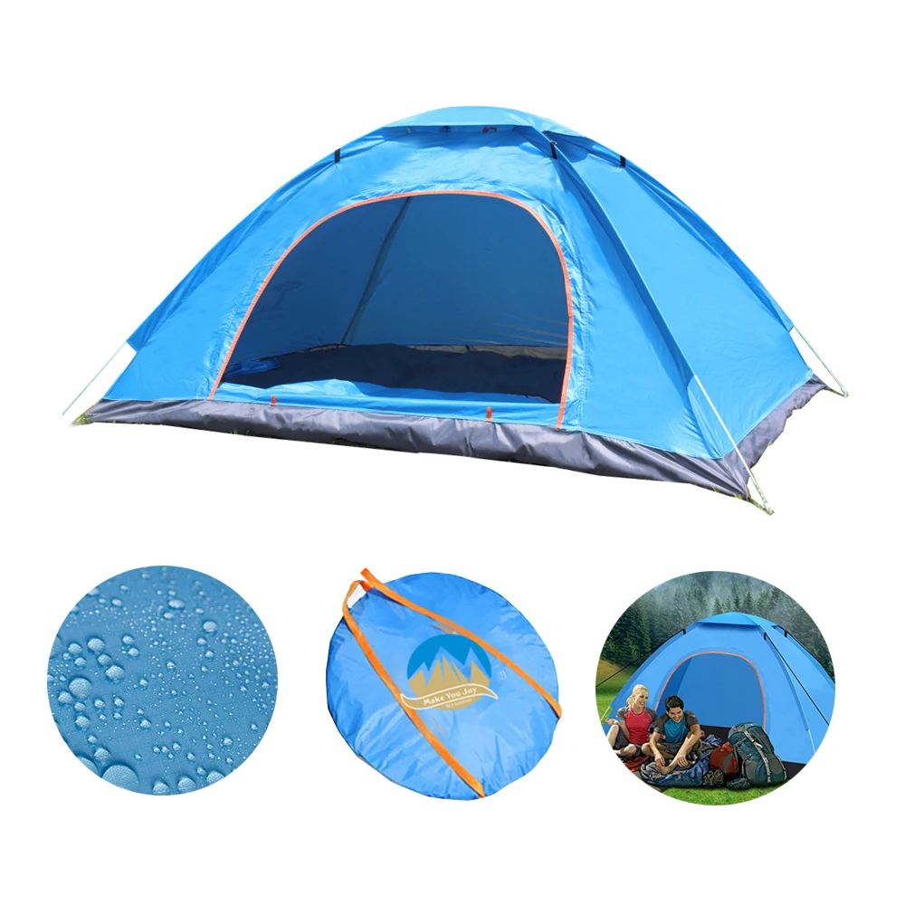 MYJ 2 Person Automatic Opening pop-up tent good quality 170T Anti-UV Protection Sunshelter Cabin Blue Tent
MYJ 2 Person Automatic Opening pop-up tent good quality 170T Anti-UV Protection Sunshelter Cabin Blue Tent
