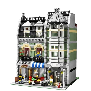 Street View Green Grocer Building Blocks 2300+Pcs Creator Expert Educational Ideas City Bricks with Figures House
Street View Green Grocer Building Blocks 2300+Pcs Creator Expert Educational Ideas City Bricks with Figures House