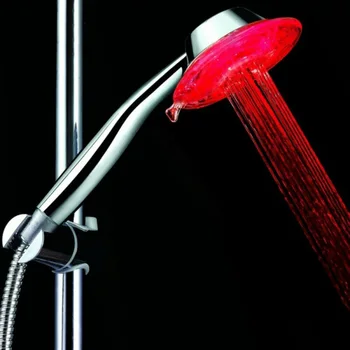 7 Color Changing LED Spa Shower Head Temperature Control Bathroom High Pressure Water Saving Hand Shower Head
7 Color Changing LED Spa Shower Head Temperature Control Bathroom High Pressure Water Saving Hand Shower Head