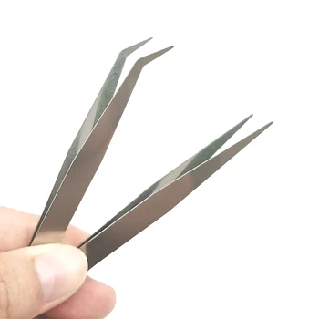 WIWI Excellent Quality Stainless Steel Tweezers Set For DIY Tools Pointed Elbow Straight Tweezer Repair Jewelry Making Wholesale
WIWI Excellent Quality Stainless Steel Tweezers Set For DIY Tools Pointed Elbow Straight Tweezer Repair Jewelry Making Wholesale