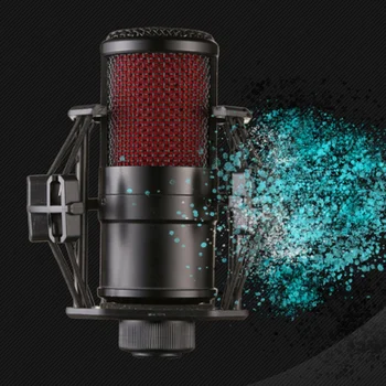 Condenser Microphone with Anti Vibration Impact Bracket Professional Studio Microphone for Recording, Computer, Stage, Ktv , Hom
Condenser Microphone with Anti Vibration Impact Bracket Professional Studio Microphone for Recording, Computer, Stage, Ktv , Hom