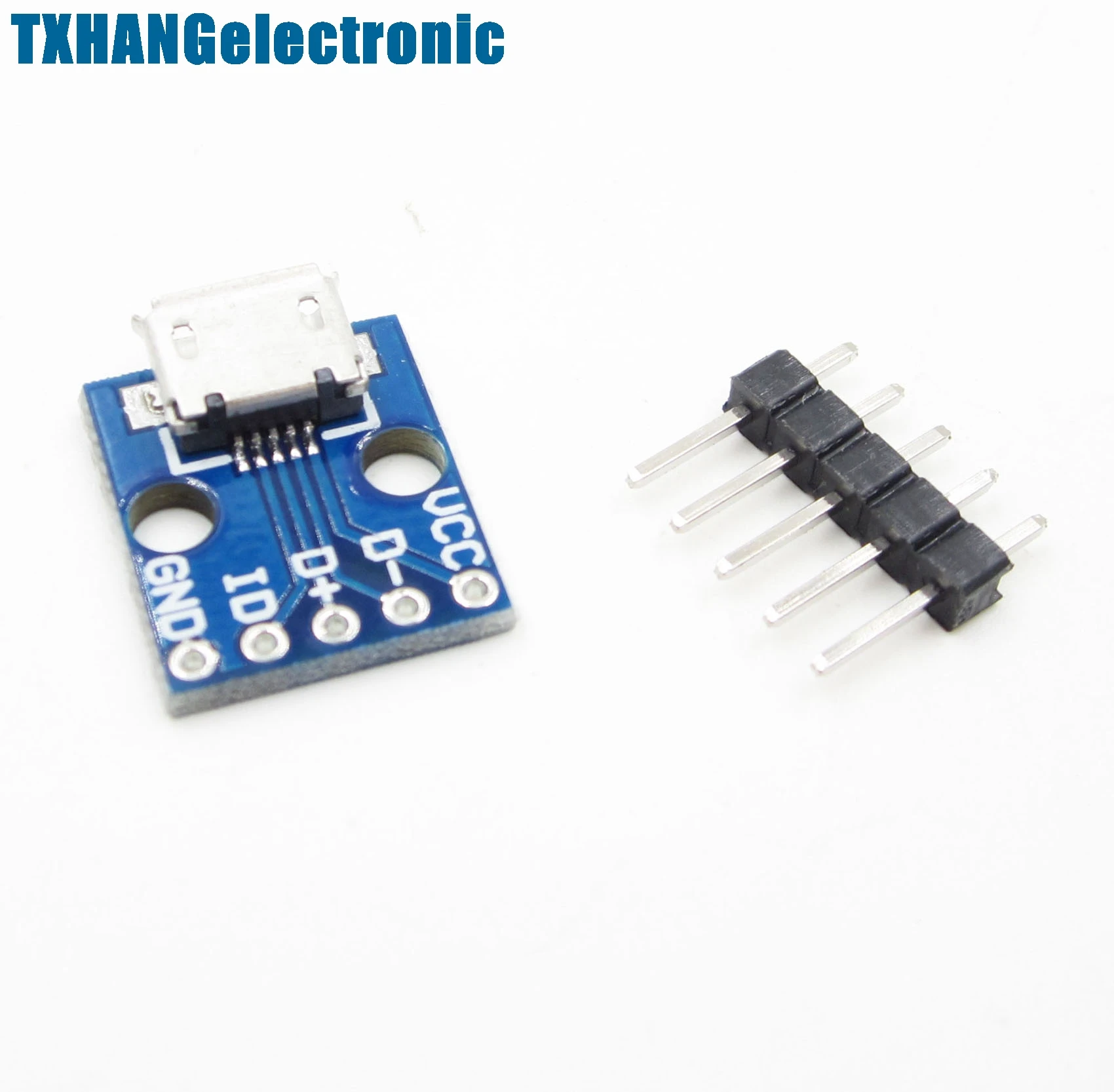 2pcs Female MICRO USB to DIP 5-Pin Pinboard 2.54mm micro USB type diy electronics
2pcs Female MICRO USB to DIP 5-Pin Pinboard 2.54mm micro USB type diy electronics