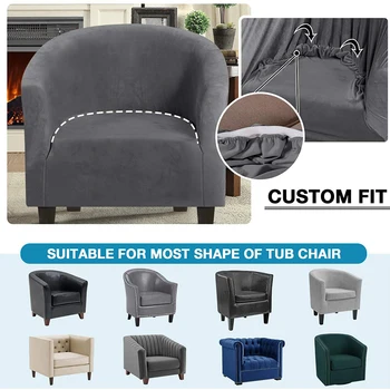 Spandex Elastic Chair Cover Single Sofa Chair Cover Simple Solid Color Low Chair Cover Protector Washable Slipcover 1pc
Spandex Elastic Chair Cover Single Sofa Chair Cover Simple Solid Color Low Chair Cover Protector Washable Slipcover 1pc