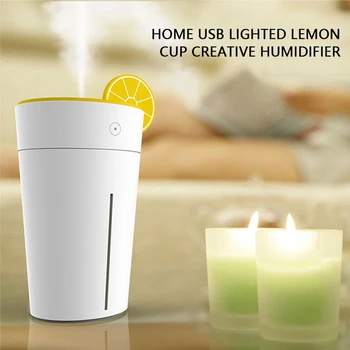 Car USB Air Humidifier Ultrasonic 200 ml Color Lemon Cup Mini Aroma Diffuser Air Purifier with LED Lights Humidificador for Home
Car USB Air Humidifier Ultrasonic 200 ml Color Lemon Cup Mini Aroma Diffuser Air Purifier with LED Lights Humidificador for Home