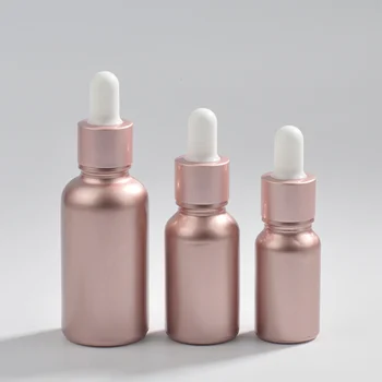 1pc Rose Gold Glass Essential Oil Dropper Bottles 10ML 15ML 30ML Empty Cosmetic Packaging Perfume Bottles 
1pc Rose Gold Glass Essential Oil Dropper Bottles 10ML 15ML 30ML Empty Cosmetic Packaging Perfume Bottles