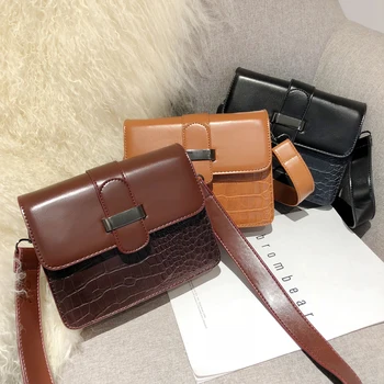 Alligator Designer Bags Famous Brand Women Shoulder Crossbody Bags 2019 Luxury Leather Croco Handbag Sac A Main Femme Brown
Alligator Designer Bags Famous Brand Women Shoulder Crossbody Bags 2019 Luxury Leather Croco Handbag Sac A Main Femme Brown